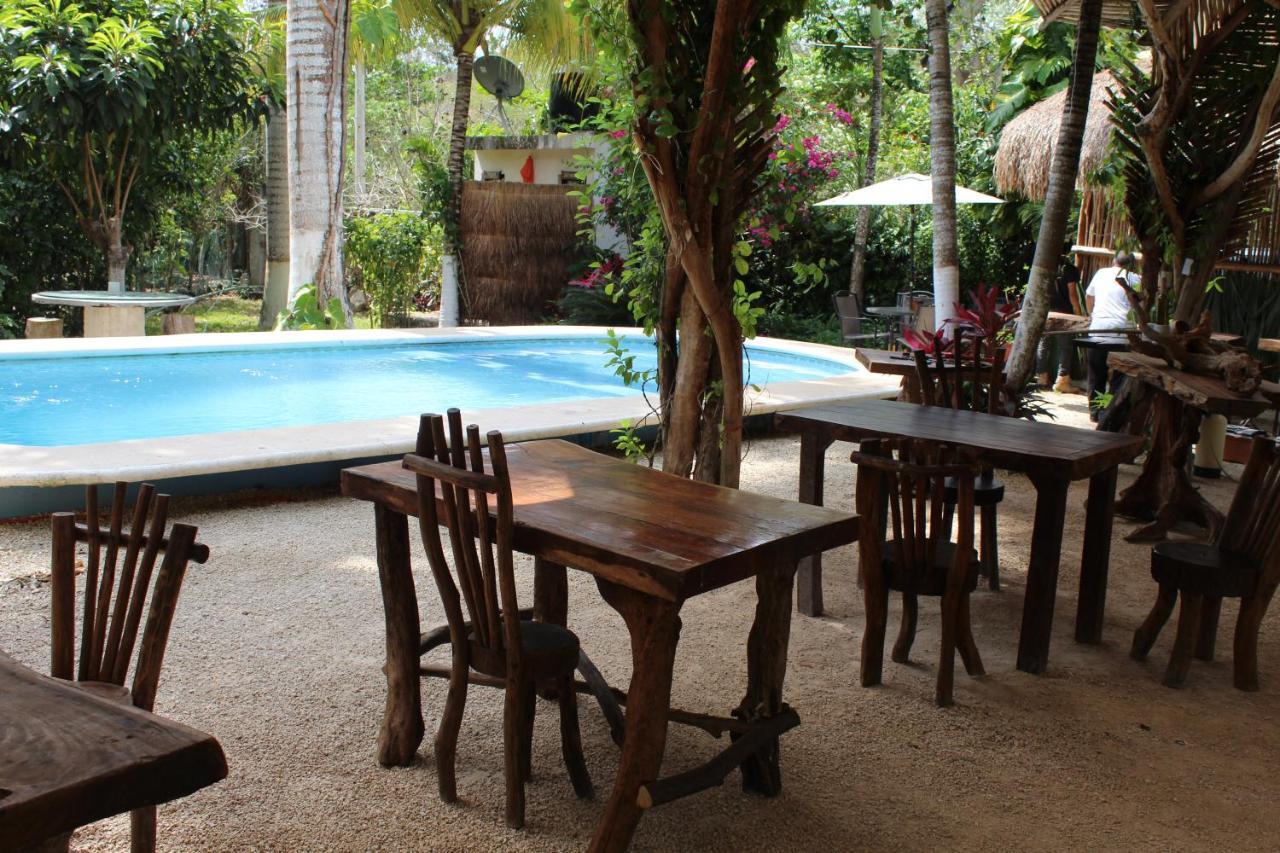 Cabanas La Alborada Villa Tulum Ngoại thất bức ảnh