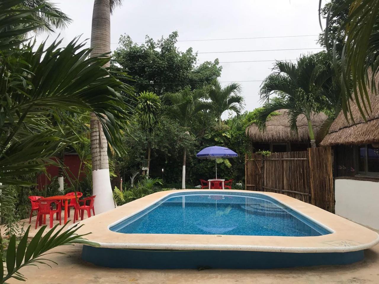 Cabanas La Alborada Villa Tulum Ngoại thất bức ảnh